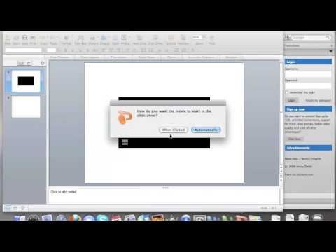 How do you insert a youtube video into powerpoint 2008 for mac download